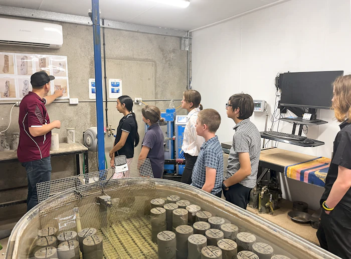 Geotech Experience Inspires Future Engineers
