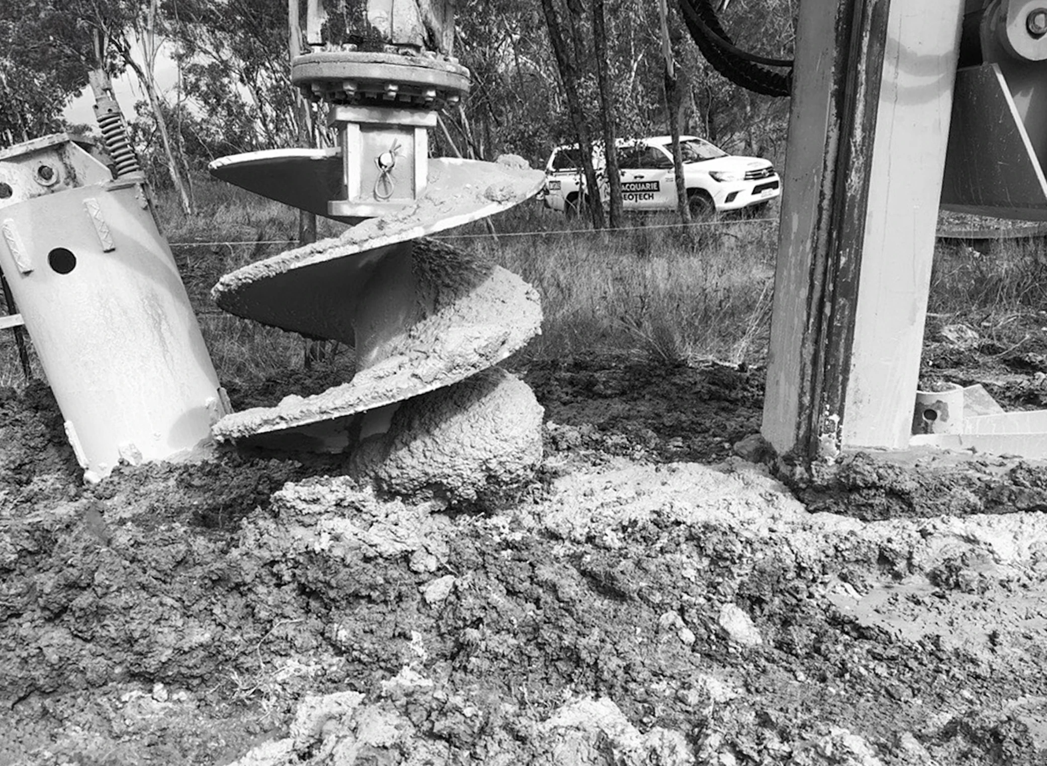 Capabilities design-construction piling-auger