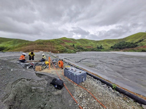 Industries water-tailings-dam